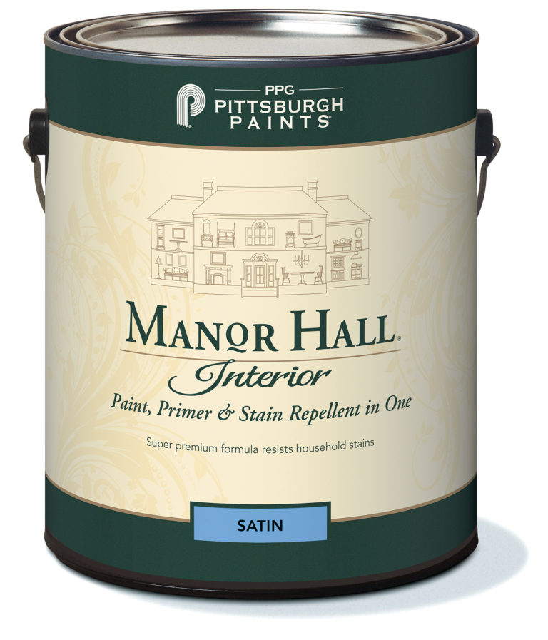 Manor Hall® Interior Latex Paint Satin — Exclusive Paints