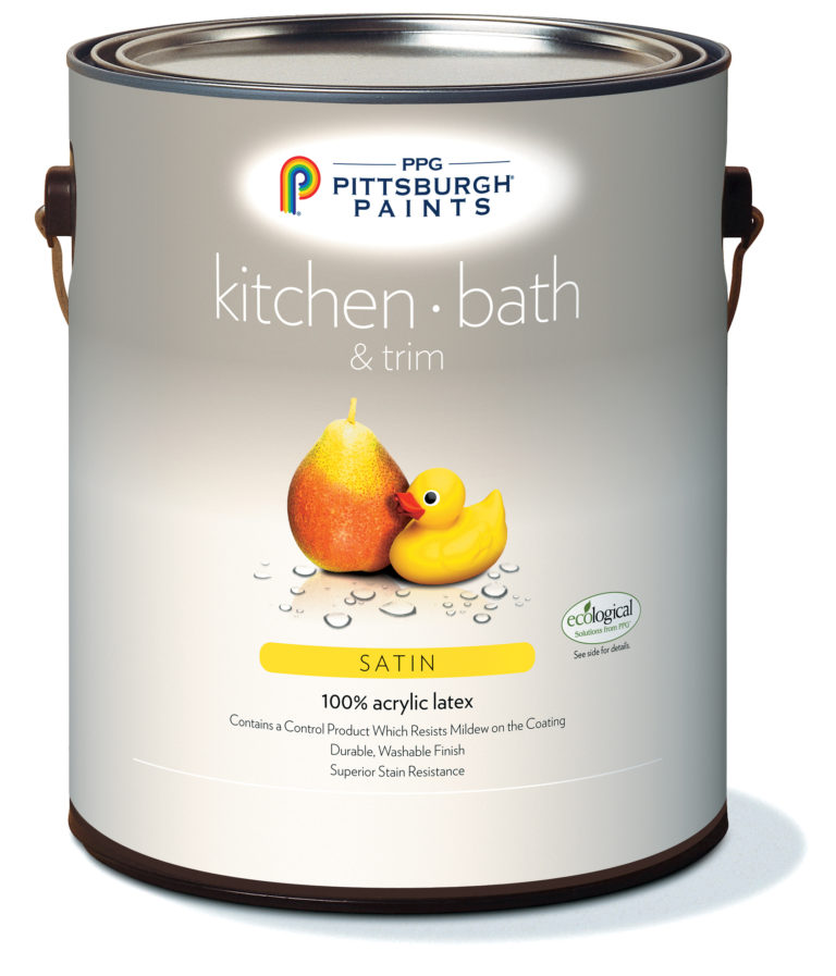 PPG Kitchen & Bath Paint Satin — Exclusive Paints